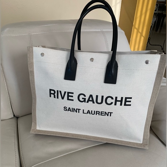 YSL Rive Gauche Shopping Tote - Picture 6 of 15